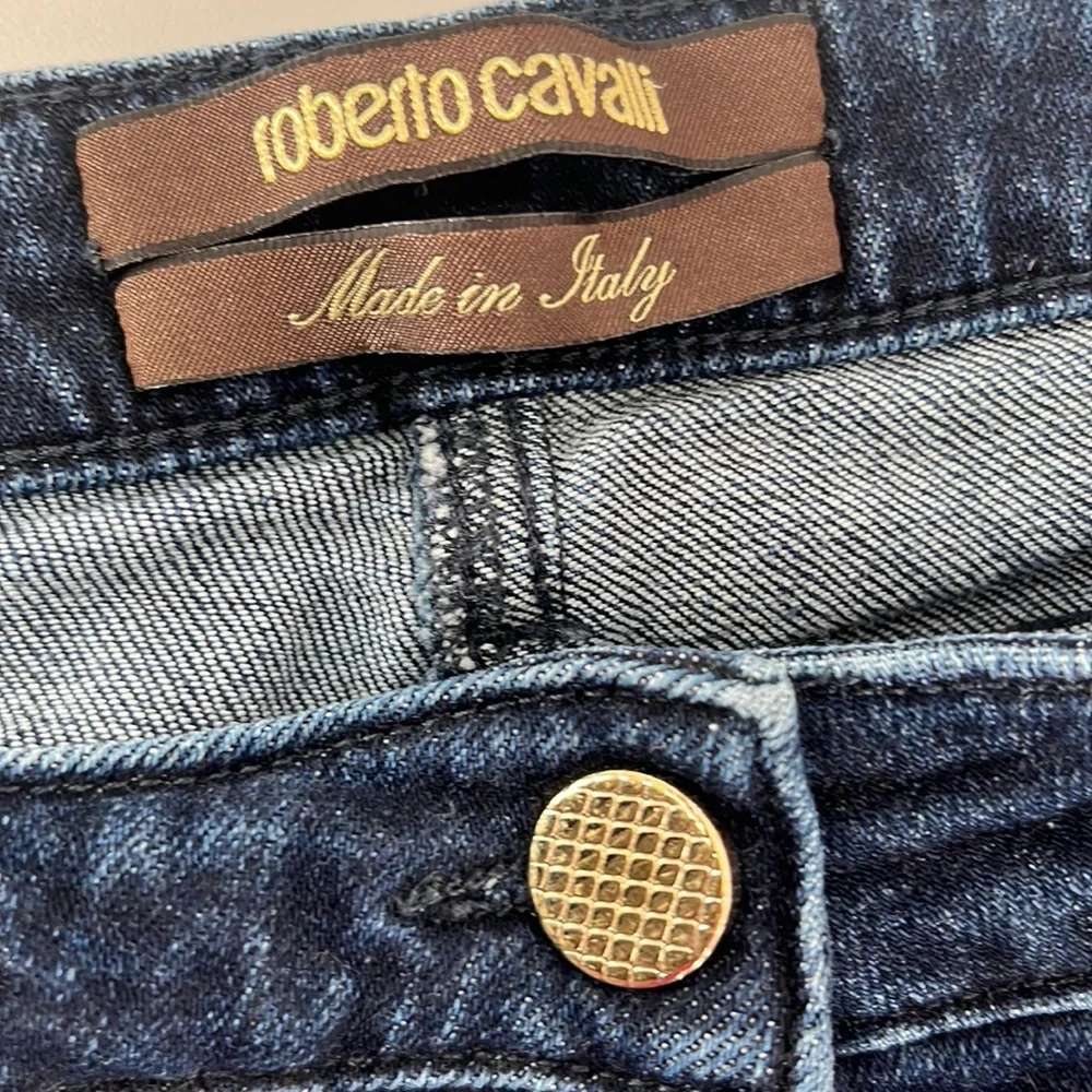 ✨VINTAGE✨Roberto Cavalli Straight Leg Jeans, Size 6 (42)
